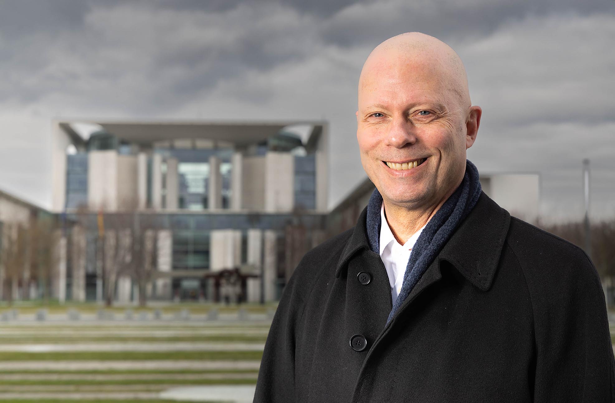 Günther Bachmann, 2022, Berlin Kanzleramt